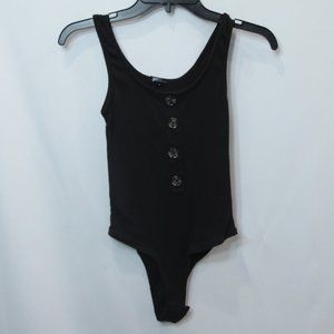 SPLASH Black Tank Top Bodysuit